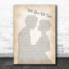Creed With Arms Wide Open Man Lady Bride Groom Wedding Song Lyric Music Poster Print