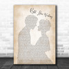 Richard Marx Right Here Waiting Man Lady Bride Groom Wedding Song Lyric Music Poster Print