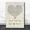 Lauryn Hill Can't Take My Eyes Off Of You Script Heart Song Lyric Music Poster Print
