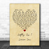 Matt Monro Softly As I Leave You Vintage Heart Song Lyric Music Poster Print