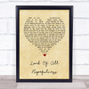 Lord of all hopefulness Jan Struther Vintage Heart Song Lyric Music Poster Print