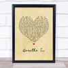 Ward Thomas Breathe In Vintage Heart Song Lyric Music Poster Print