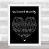 Unchained Melody The Righteous Brothers Black Heart Song Lyric Music Wall Art Print