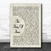 Leonard Cohen The Story Of Isaac Vintage Script Song Lyric Music Poster Print