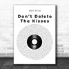 Wolf Alice Don't Delete The Kisses Vinyl Record Song Lyric Music Poster Print