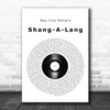 Bay City Rollers Shang-A-Lang Vinyl Record Song Lyric Music Poster Print