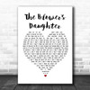 Damien Rice The Blower's Daughter White Heart Song Lyric Music Poster Print