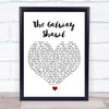 The Dubliners The Galway Shawl White Heart Song Lyric Music Poster Print