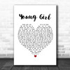 Gary Puckett & The Union Gap Young Girl White Heart Song Lyric Music Poster Print