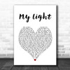 Sully Erna My Light White Heart Song Lyric Music Poster Print