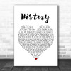 Olly Murs History White Heart Song Lyric Music Poster Print