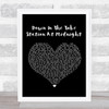 The Jam Down In The Tube Station At Midnight Black Heart Song Lyric Music Wall Art Print