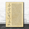 The Script If You Could See Me Now Rustic Script Song Lyric Music Poster Print
