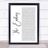 James Bay Wild Love Rustic Script Song Lyric Music Poster Print