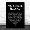 Eels My Beloved Monster Black Heart Song Lyric Print