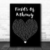 Dropkick Murphys Fields Of Athenry Black Heart Song Lyric Print