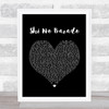 Area 11 feat Beckii Cruel Shi no Barado Black Heart Song Lyric Print