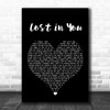 Three Days Grace Lost in You Black Heart Song Lyric Print