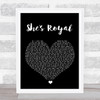 Tarrus Riley She's Royal Black Heart Song Lyric Print