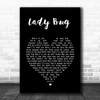 Cody Jinks Lady Bug Black Heart Song Lyric Print