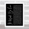 LABI SIFFRE It Must Be Love Black Script Song Lyric Print