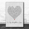 Martina McBride In My Daughter's Eyes Grey Heart Song Lyric Print