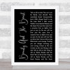 Angela Lansbury Beauty And The Beast Black Script Song Lyric Music Wall Art Print