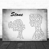 Alessia Cara Stone Man Lady Couple Grey Song Lyric Print