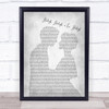 Bright Eyes Haligh, Haligh, a Lie, Haligh Grey Man Lady Wedding Print