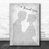 Christina Perri A Thousand Years Grey Song Man Lady Bride Groom Wedding Print