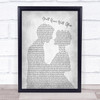 Gerry And The Pacemakers You'll Never Walk Alone Man Lady Grey Song Lyric Print
