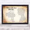 Stereophonics I Wanna Get Lost With You Man Lady Couple Song Lyric Print