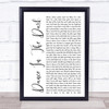 Black Label Society Angel Of Mercy Rustic Script Song Lyric Print