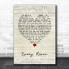 Runrig Every River Script Heart Song Lyric Print