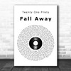 Twenty One Pilots Fall Away Vinyl Record Song Lyric Print