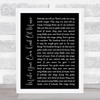 Mama Cass Elliot Make Your Own Kind Of Music Black Script Song Lyric Music Wall Art Print