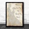 Paul Young Wherever I Lay My Hat (That's My Home) Man Lady Dancing Song Lyric Quote Music Print