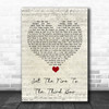 Snow Patrol Set The Fire To The Third Bar Script Heart Song Lyric Quote Music Print