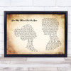 George Harrison Got My Mind Set On You Man Lady Couple Song Lyric Quote Music Print