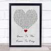Alison Krauss Down To The River To Pray Grey Heart Song Lyric Quote Music Print