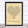 The Stone Roses I Am The Resurrection Vintage Heart Song Lyric Quote Music Print