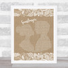 Avenged Sevenfold Gunslinger Burlap & Lace Song Lyric Music Wall Art Print