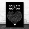Kip Moore Crazy One More Time Black Heart Song Lyric Quote Music Print