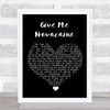 Green Day Give Me Novacaine Black Heart Song Lyric Quote Music Print