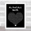 Stereophonics Mr And Mrs Smith Black Heart Song Lyric Quote Music Print