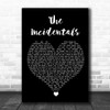 Alisha's Attic The Incidentals Black Heart Song Lyric Quote Music Print