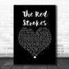 Garth Brooks The Red Strokes Black Heart Song Lyric Quote Music Print