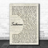 Twenty One Pilots Smithereens Vintage Script Song Lyric Quote Music Print