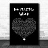 Papa Roach No Matter What Black Heart Song Lyric Quote Music Print