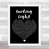 Foy Vance Ft Ed Sheeran Guiding Light Black Heart Song Lyric Quote Music Print